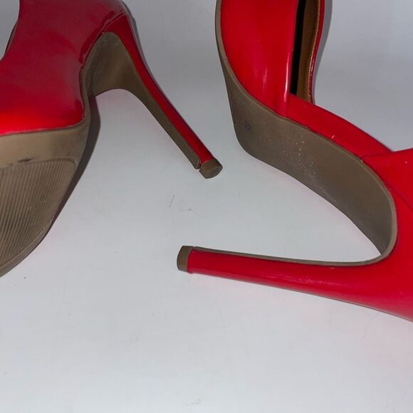 Steve Madden Daisies Red Women's Heels 6M - Picture 6 of 7